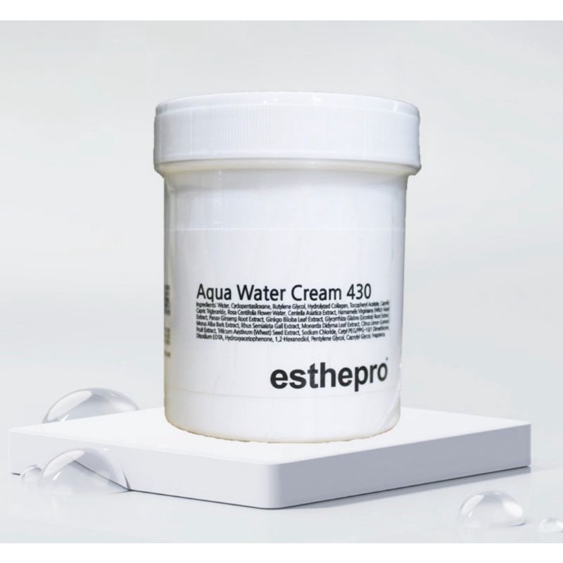 Kem dưỡng ẩm cung cấp độ ẩm và làm mát cho da khô Esthemax Aqua Water Cream 430, Chống lão hóa da dầu, lỗ chân lông to