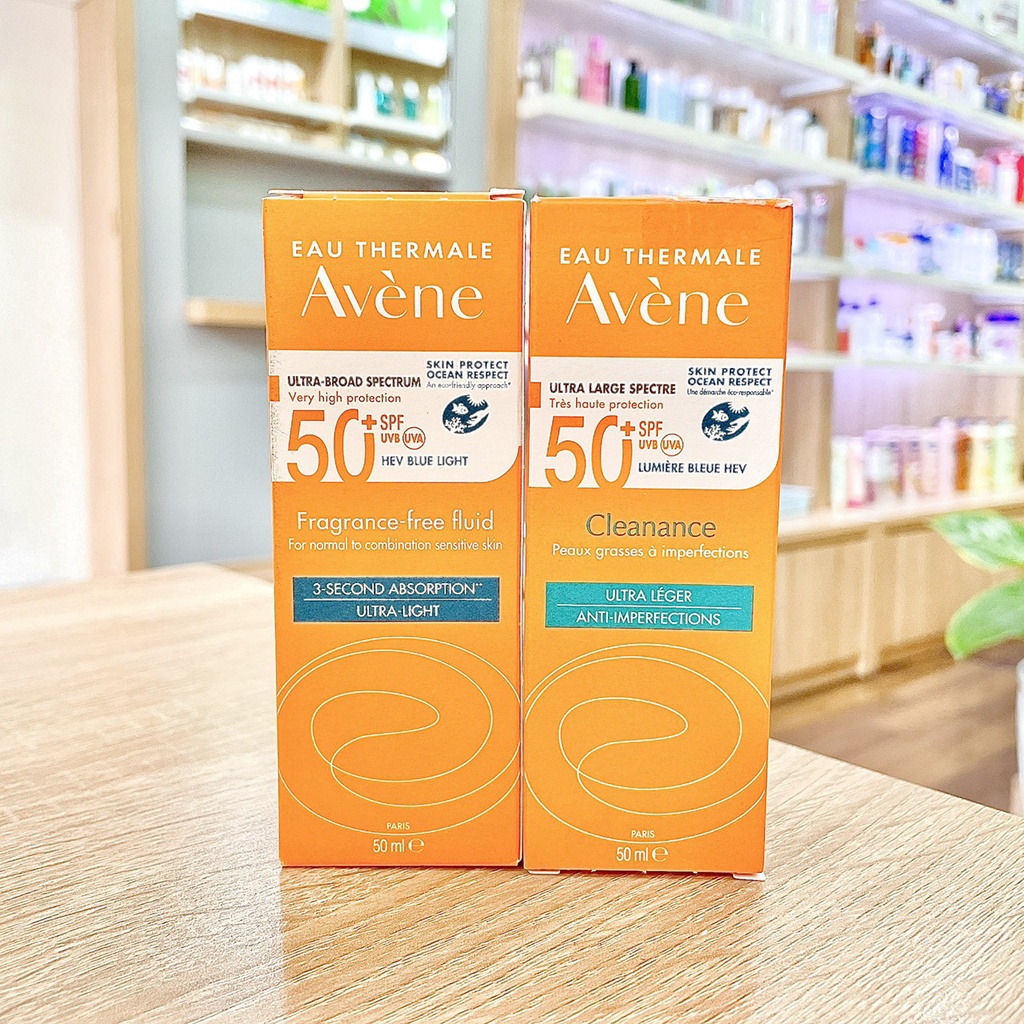 Kem Chống Nắng Dành Cho Da Dầu Mụn Avene Mattifying Cleanance Sunscreen SPF50+ 50ml - Balan Shop