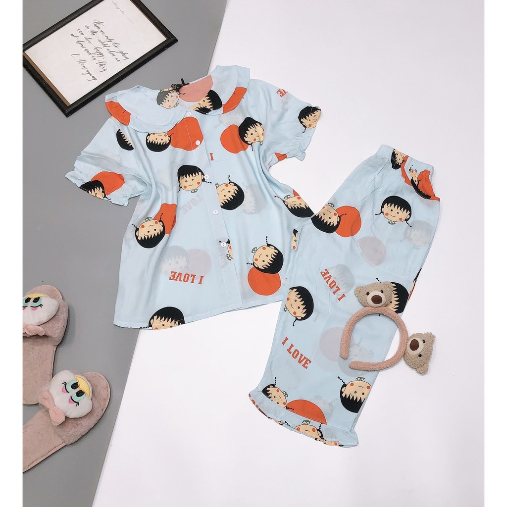 Bộ lững cổ sen chất tole lanh hàng VNXK