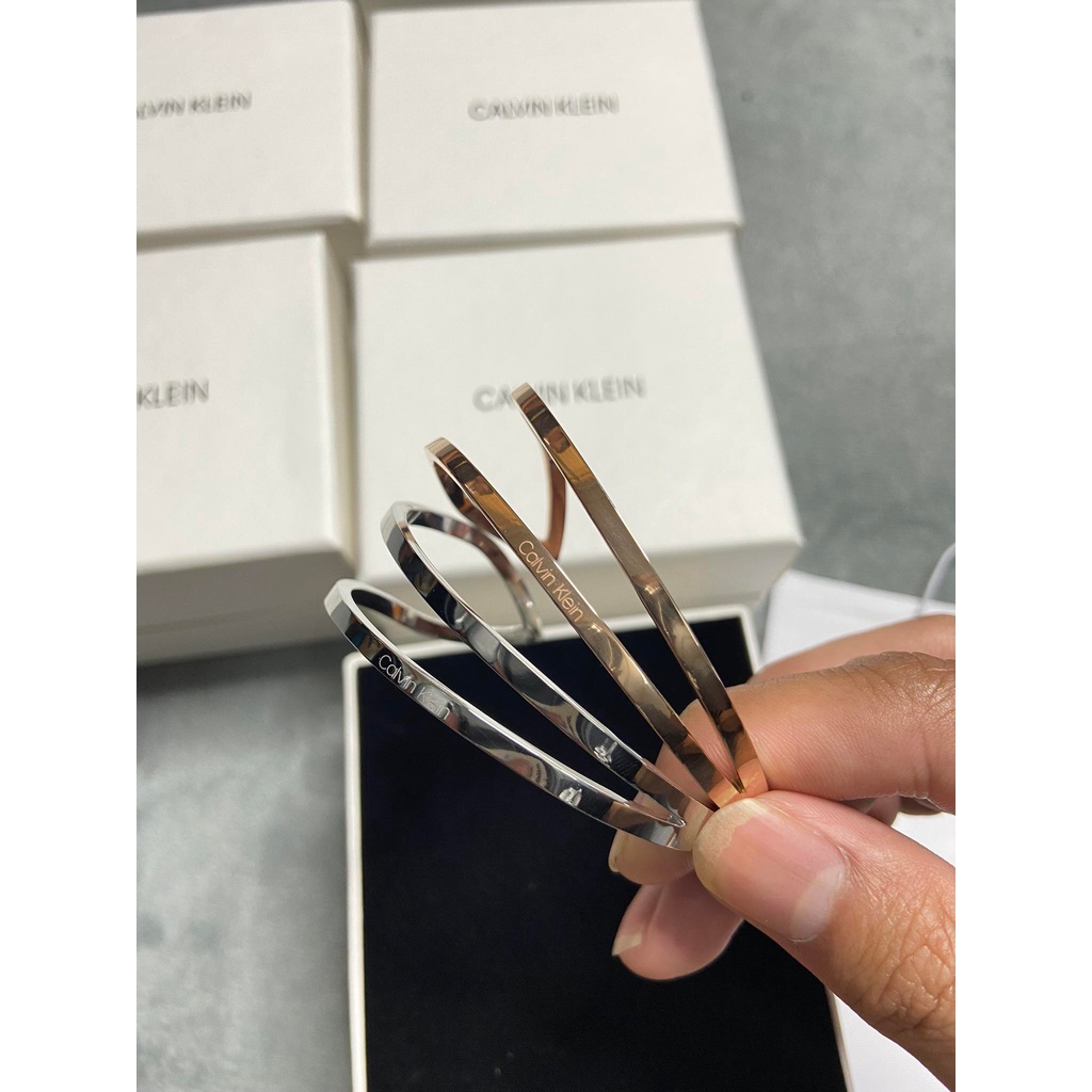 Vòng Tay CK Chính Hãng Ver 2 Thời Trang Thép 316L Không Gỉ Sét Bảo Hành 12 Tháng