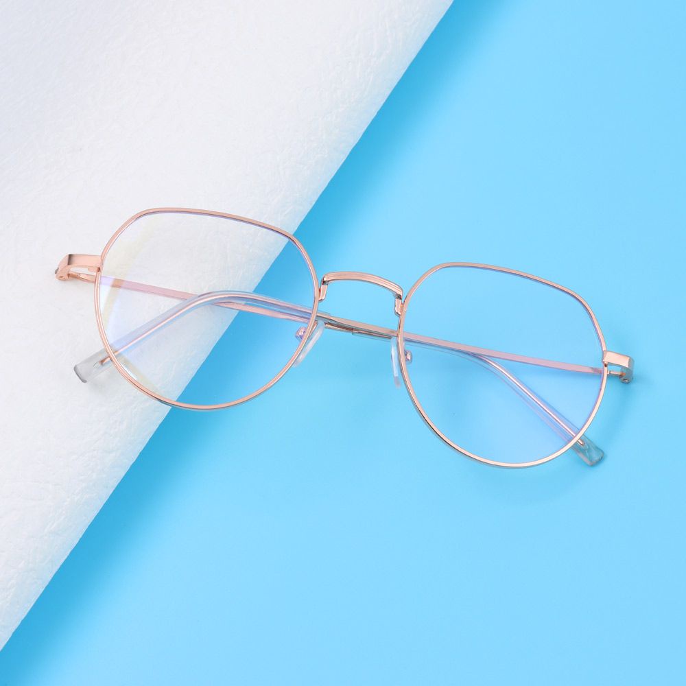 Kính bảo vệ mắt gọng siêu nhẹ chống ánh sáng xanh đơn giản thời trang cho nam nữ