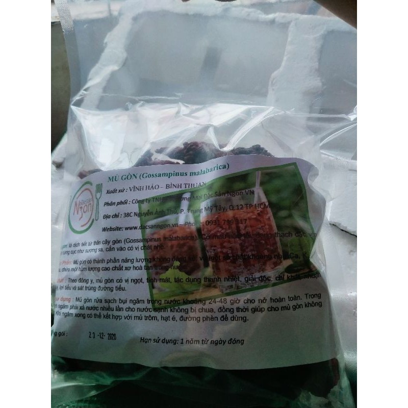 MỦ GÒN- LOẠI NGON GIÒN