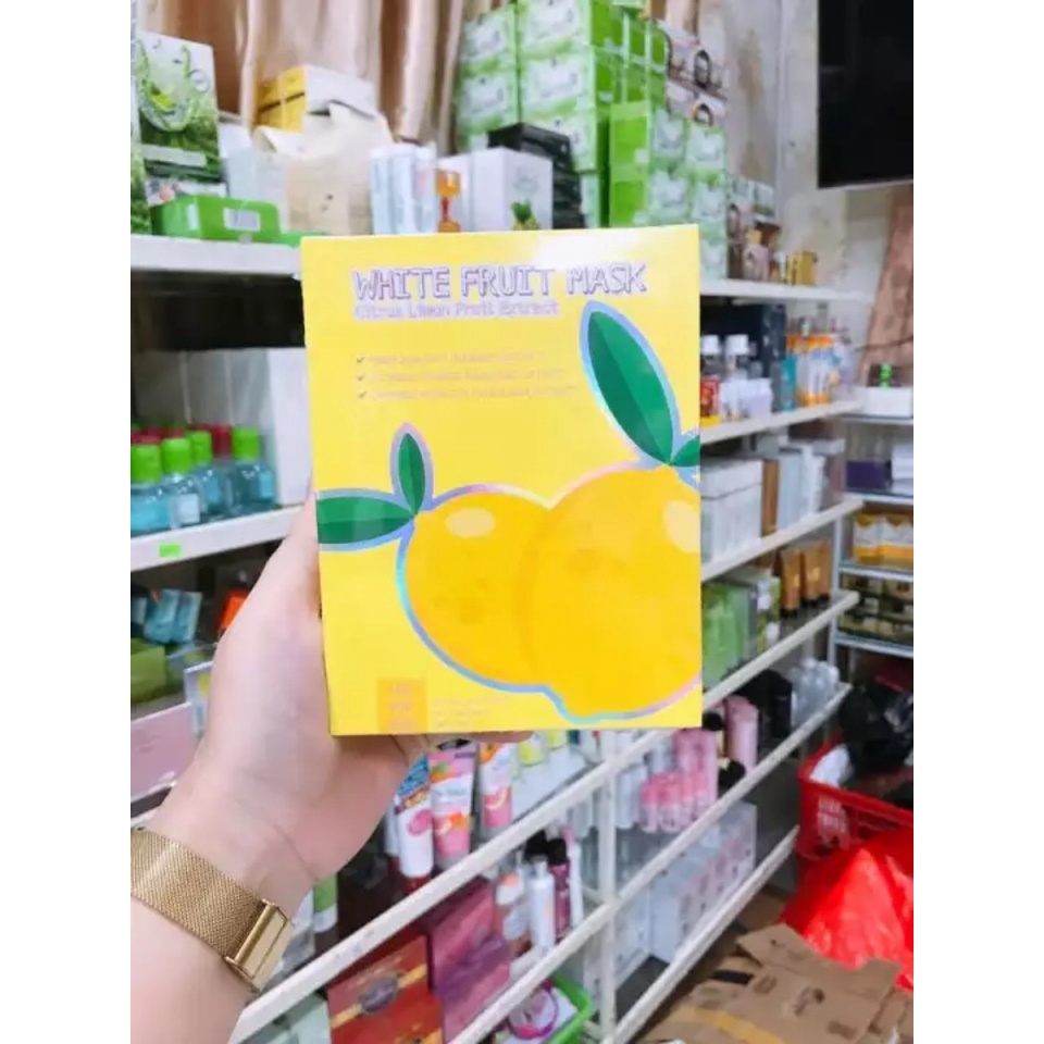 Tắm Ủ Trắng Chanh Kiwi Lemon Hộp 3 Gói | BigBuy360 - bigbuy360.vn