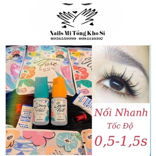 Keo nối mi Strong Hold, keo nối mi Super Fast keo nối mi it cay khô siêu nhanh độ bền cao