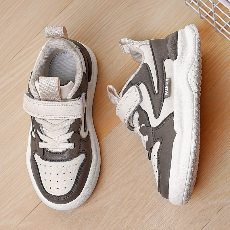Giày Sneaker Phối Lưới Thoáng Khí Thời Trang Dành Cho Bé Trai Và Bé Gái