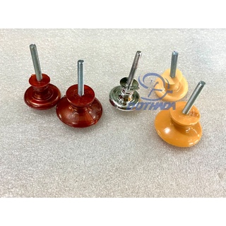 Núm tủ nhựa tròn siêu rẻ (tặng kèm ốc vít) - Combo 10 cái