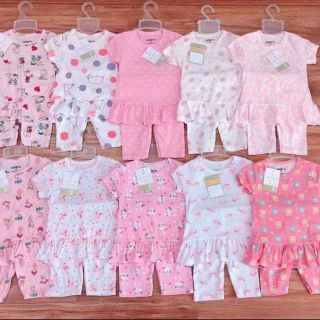 Combo 6 bộ xòe Carter cho bé gái 6-25kg