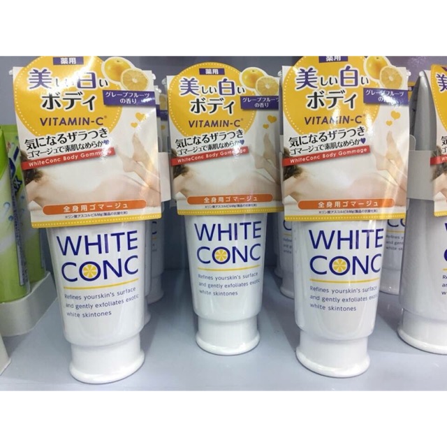 Tẩy da chết White Conc