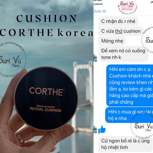 [ BILL CHÍNH HÃNG DMS] PHẤN NƯỚC CORTHE TONE 21