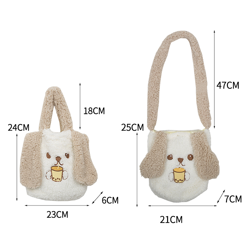 Túi Đeo Chéo Hình Thỏ Bông Dễ Thương Cho Nữ | BigBuy360 - bigbuy360.vn