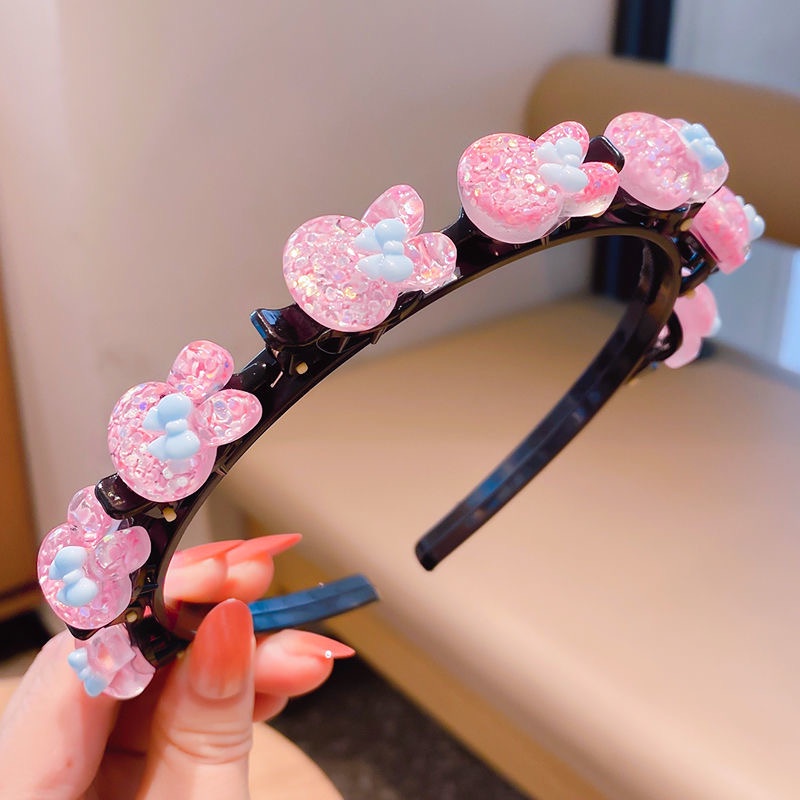 Cài Tóc Đính Hoa Kiểu Dáng Dễ Thương Thời Trang Cho Bé Gái