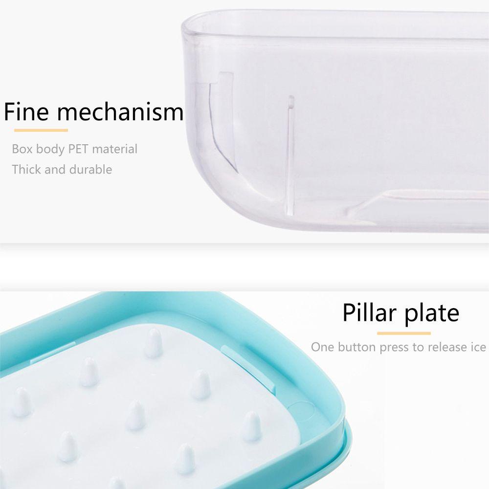 YIYU Khuôn Làm Đá Bằng Silica gel Sức Chứa Lớn Dễ Làm Sạch Tiện Dụng