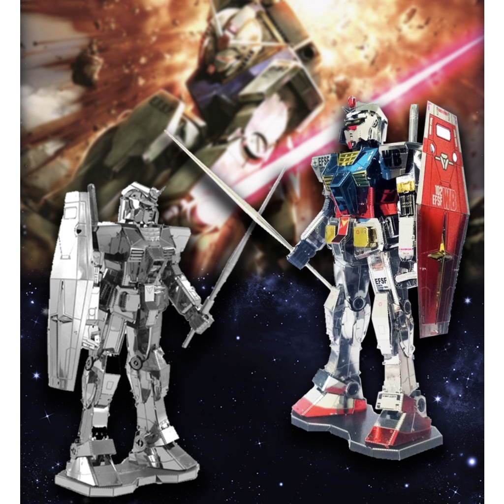 Mô hình lắp ráp kim loại 3D Gundam Machine Metal