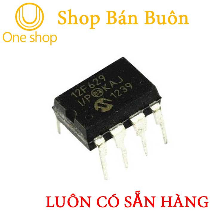 Linh Kiện PIC12F629-I/P DIP-8