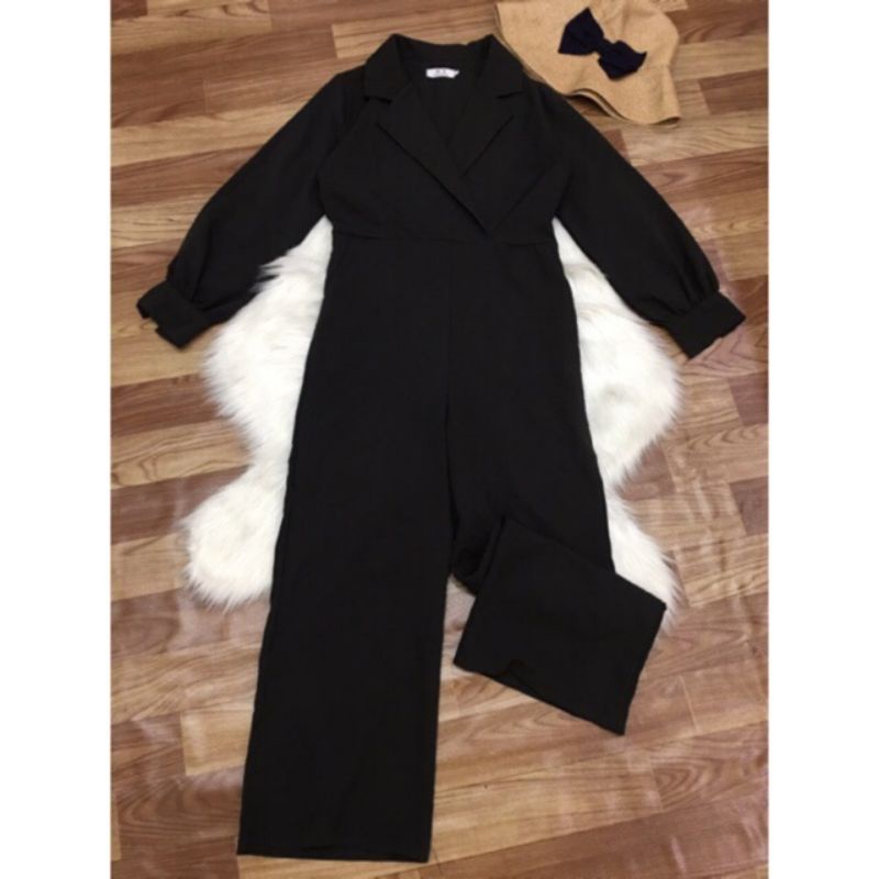 Jumsuit cổ vest size S sang trọng