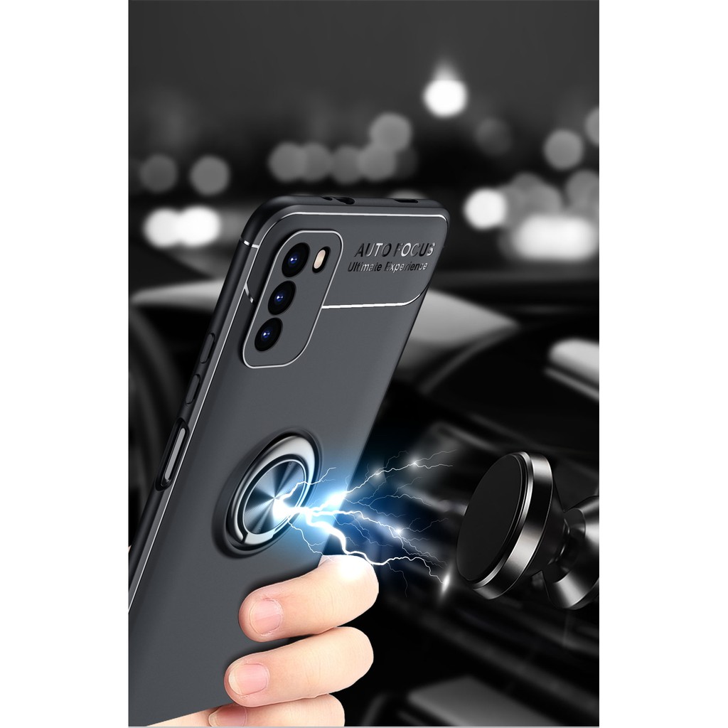 Ốp lưng Xiaomi Poco M3 FREESHIP Từ 50k hiệu Auto Focus nhẫn Iring cao cấp
