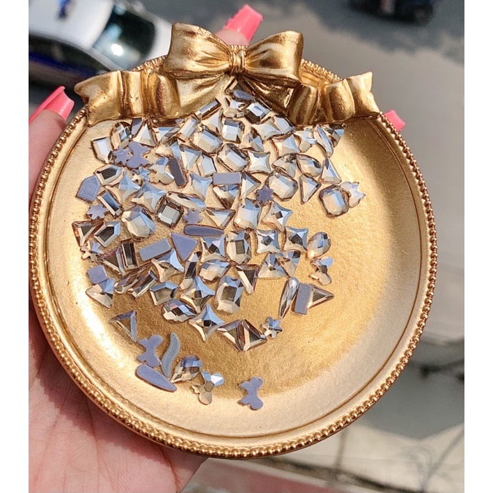 Đá Hình sét chân keo 100 viên