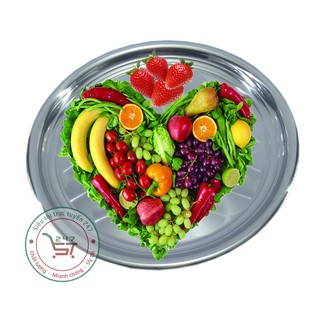 Khay inox Rainy 28 cm cao cấp (XTT-TTK28)
