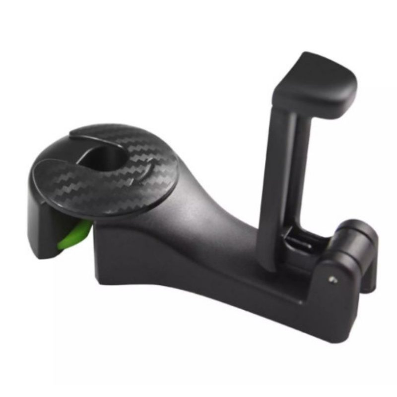 Móc Treo Đồ Kết Hợp Kẹp Điện Thoại Trên Vai Ghế Ô Tô, Thiết Kế Thông Minh