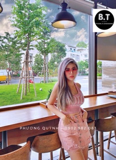 ÁO LEN CROPTOP 3 LỖ QC