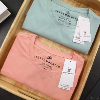 Áo thun T-shirts Cotton lụa - September7th