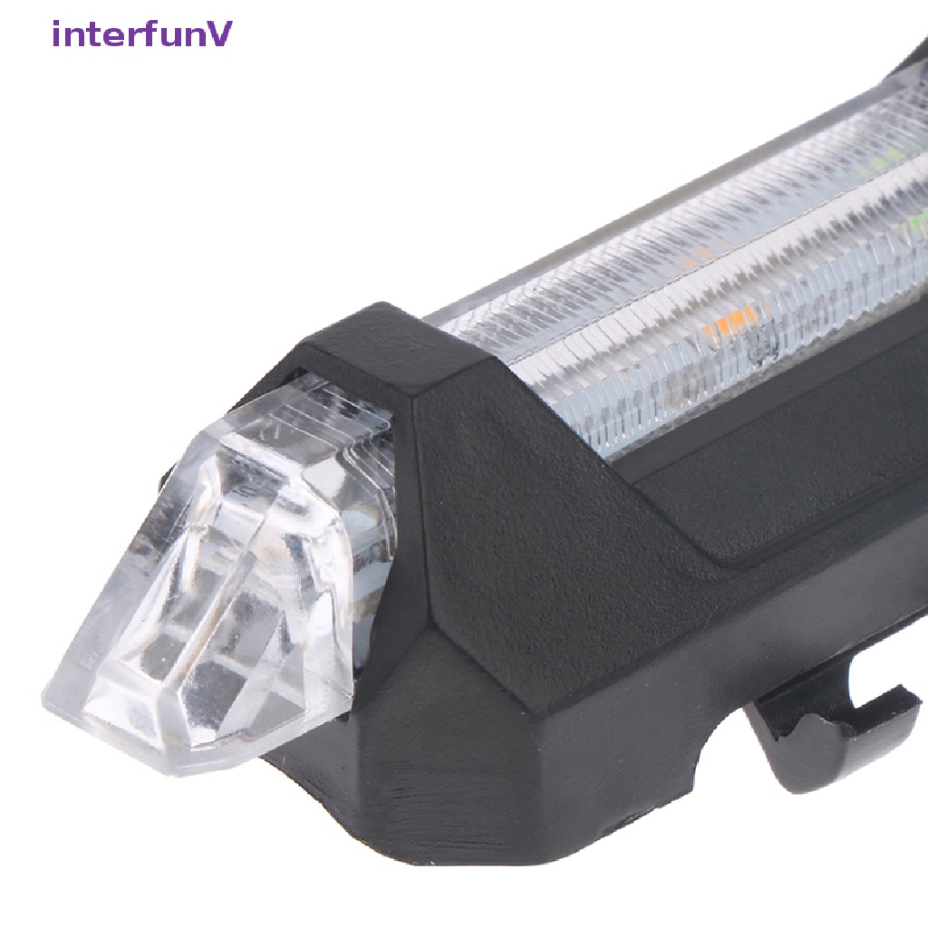 [InterfunV] Đèn LED Cảnh Báo Nhấp Nháy Khẩn Cấp Chống Thấm Nước Cho Xe Đạp [Mới]