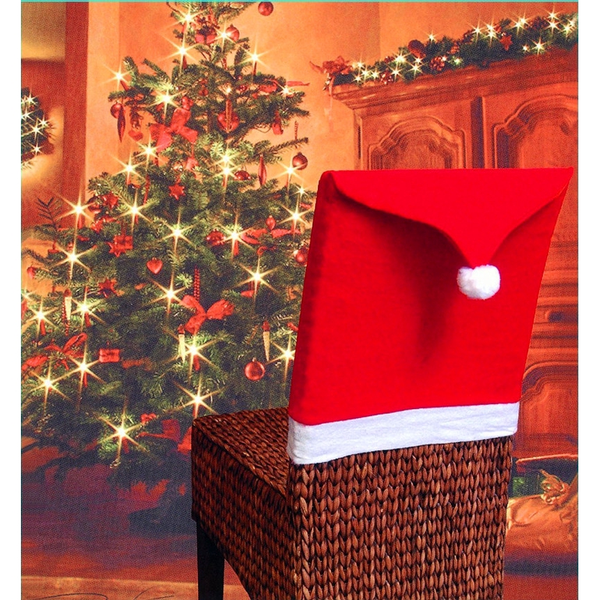 Áo Bọc Ghế Phong Cách Giáng Sinh 50x60cm