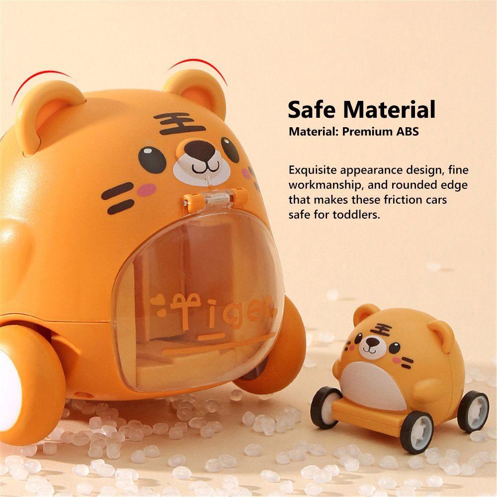 SUSANS phim hoạt hình thú cưng dễ thương máy phóng đồ chơi xe ô tô Quà trẻ em