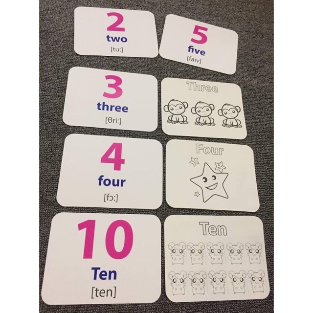 Bộ thẻ 15 chủ đề