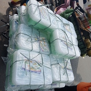 khay cơm lớn và khay cơm nhỏ Duy Tân