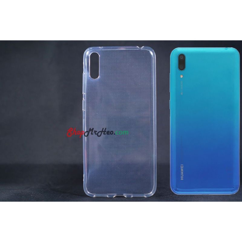 ốp lưng Silicon dẻo Huawei Y7 Pro 2019 (trong suốt)