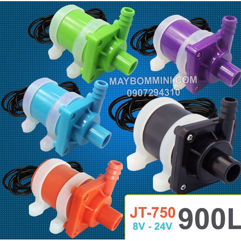 Máy Bơm Nước Mini 8V 24V 900L JT750