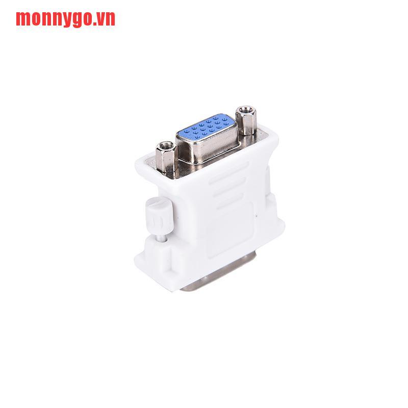 Đầu Chuyển Đổi 15 Pin Vga Sang 24 + 1 Pin Dvi-D Cho Pc