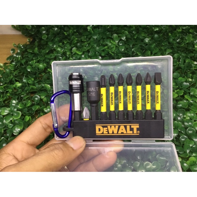 Bộ Mũi Vít 12 Món DeWalt Chính Hãng Có Từ Chống Ăn Mòn Cao Thiết Kế Nhỏ Gọn Chuyên Dùng Cho Khoan Bắn Vít