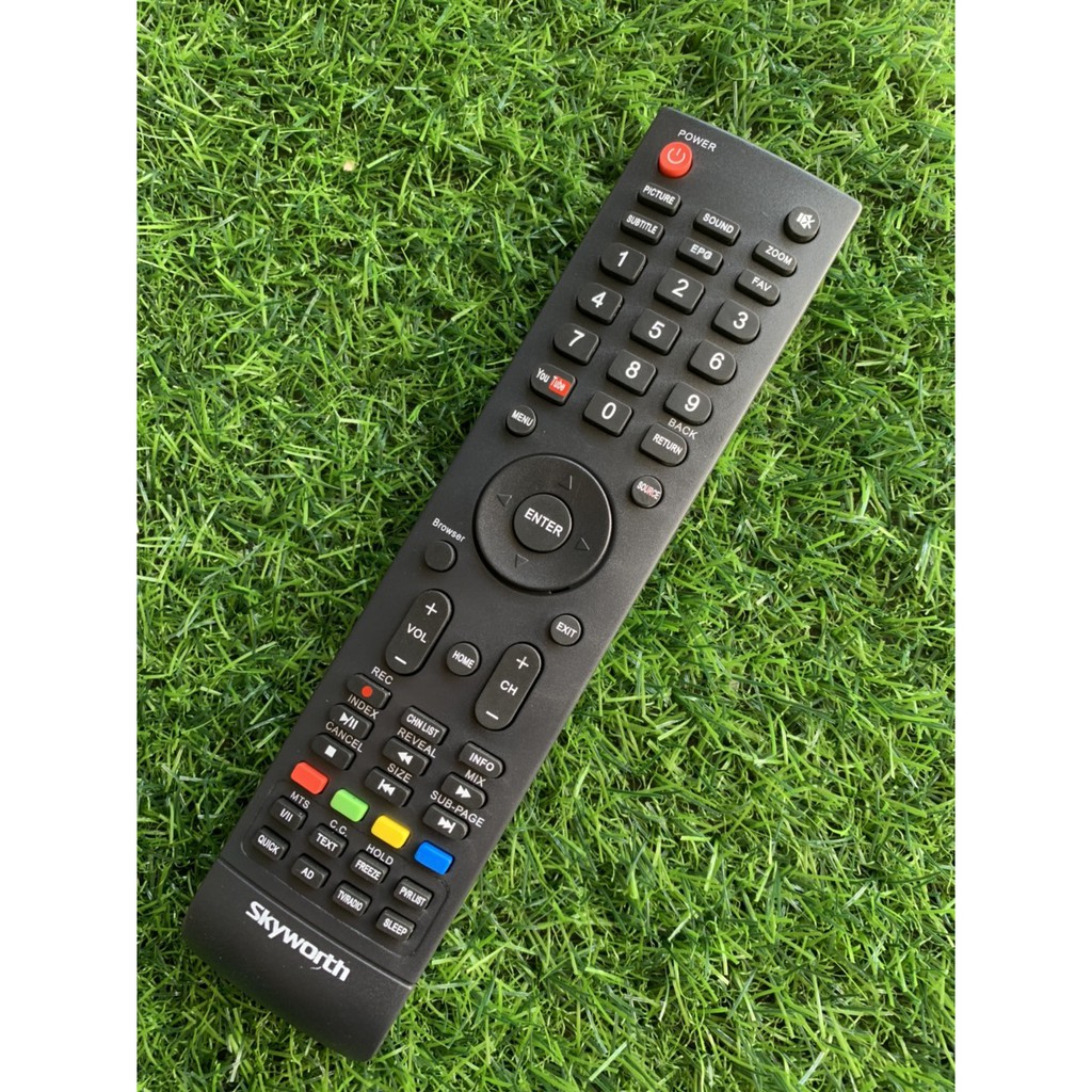 Điều khiển tivi Skyworth, remote tv skyworth - Hàng tốt