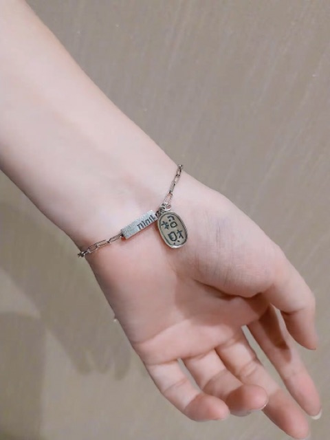 Lắc tay vòng tay đôi BẠC THÁI 30%