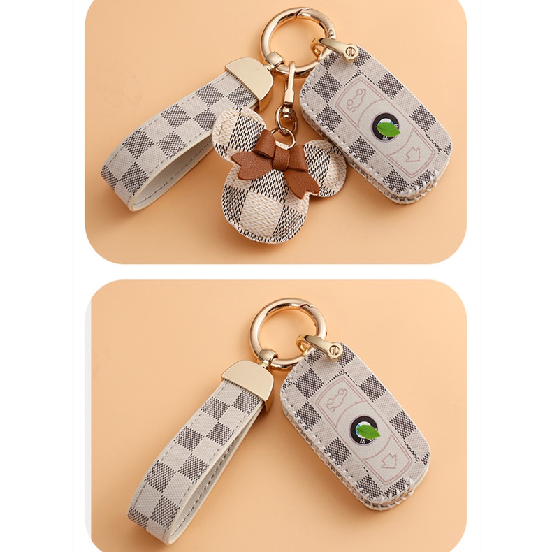 Bao Da Đựng Chìa Khóa Điều Khiển Từ Xa Cho Xe Hơi Bmw E90 E60 E70 E87 3 5 6 Series M3 M5 X1 X5 X6 Z4