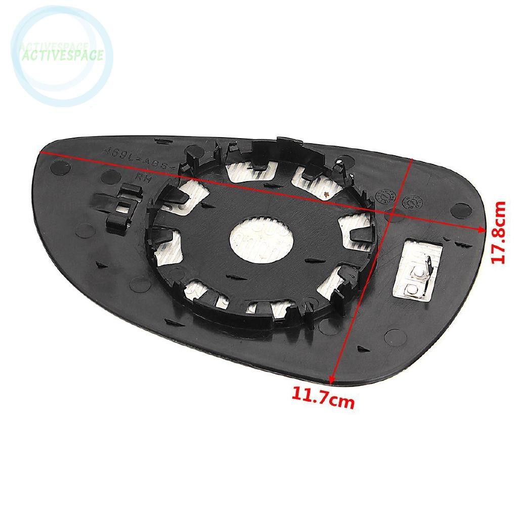 Kính chiếu hậu phải trong suốt cho Ford Fiesta Mk7 2008-2017