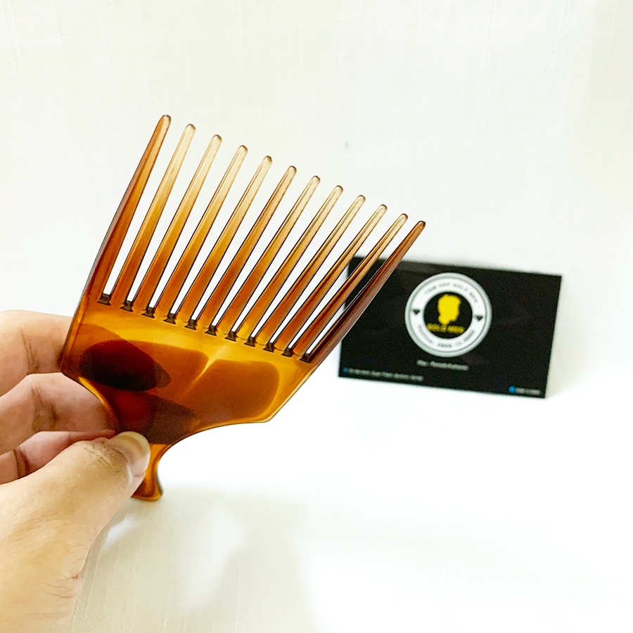 Lược Afro Pick tạo lọn tóc đan xen, texture