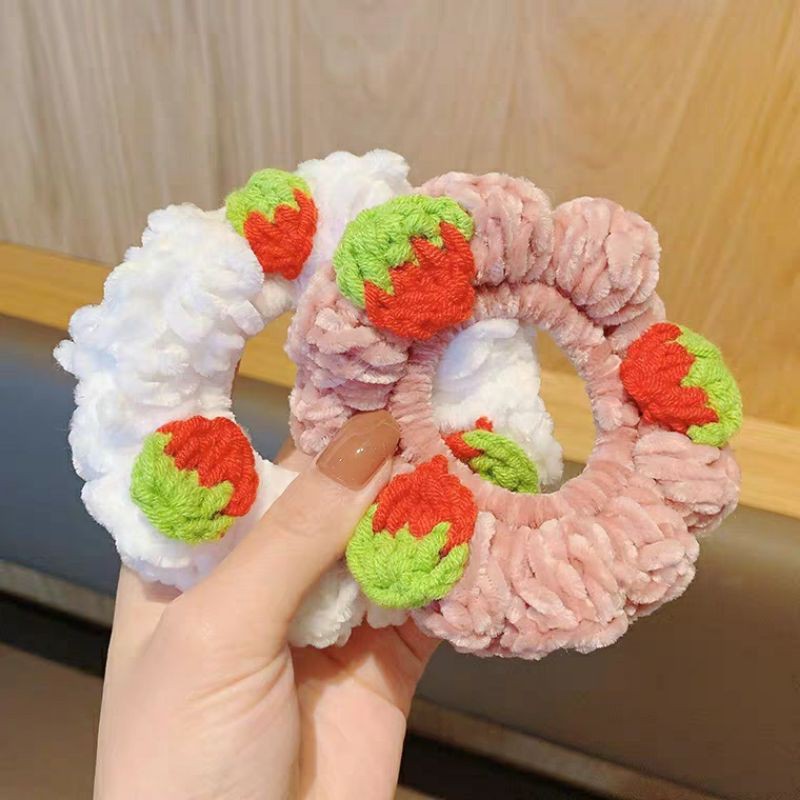 Scrunchies len handmade