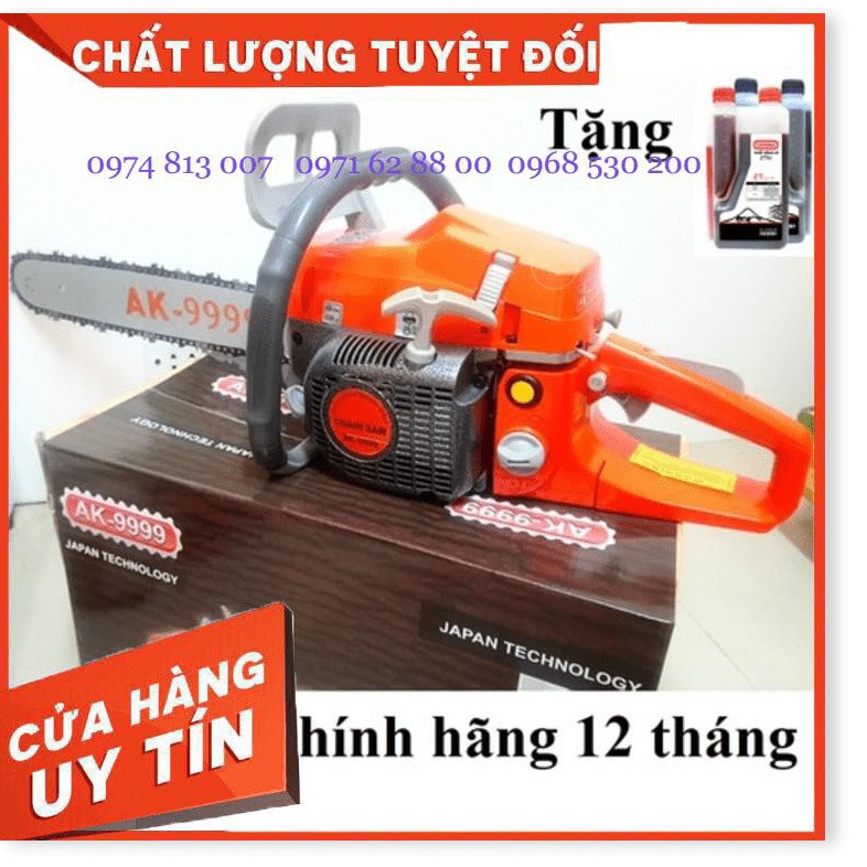 Máy cưa xích, máy cưa chạy xăng AK 9999 Giá Cực Shok