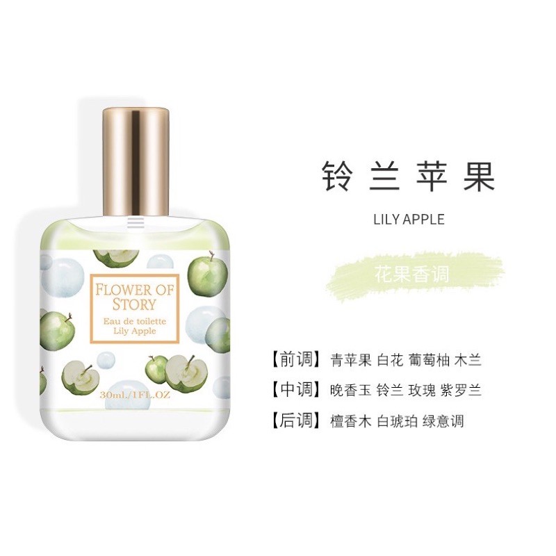 Nước hoa body mint 30ml (8 mùi) | Thế Giới Skin Care
