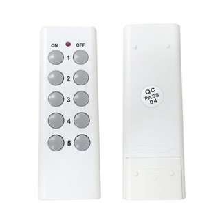 Bộ 5 Ổ Cắm Điện kèm remote bật tắt từ xa xuyên tường 433mhz  100% thương hiệu mới, chất lượng cao!