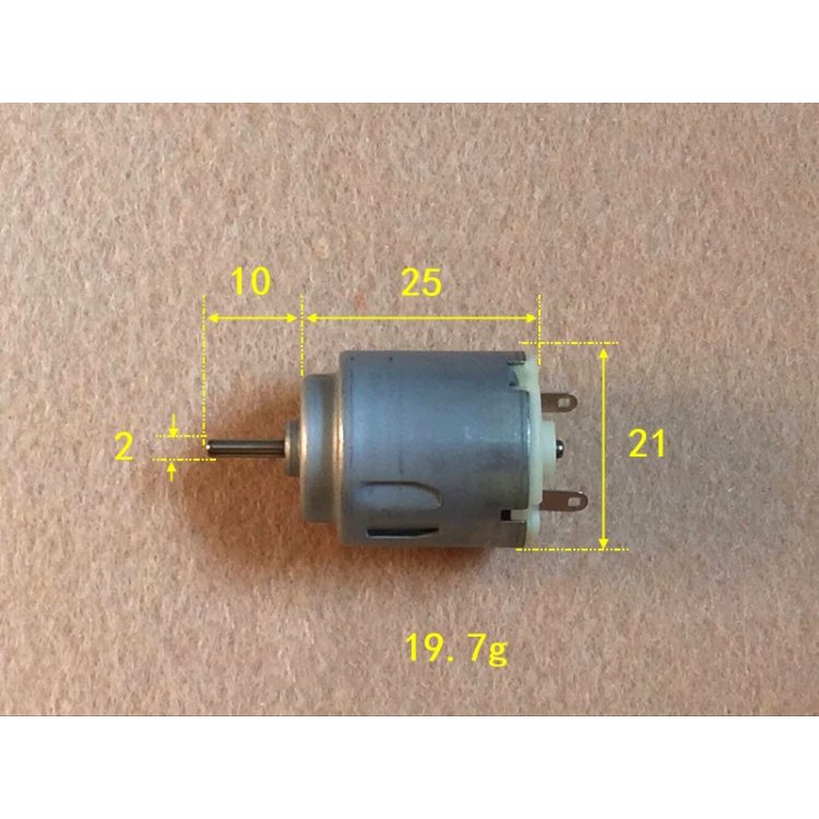 Bộ 3 động cơ motor mô tơ mini RE-140RA RN140-EN loại chất lượng cao DC 3V-6V - LK0101