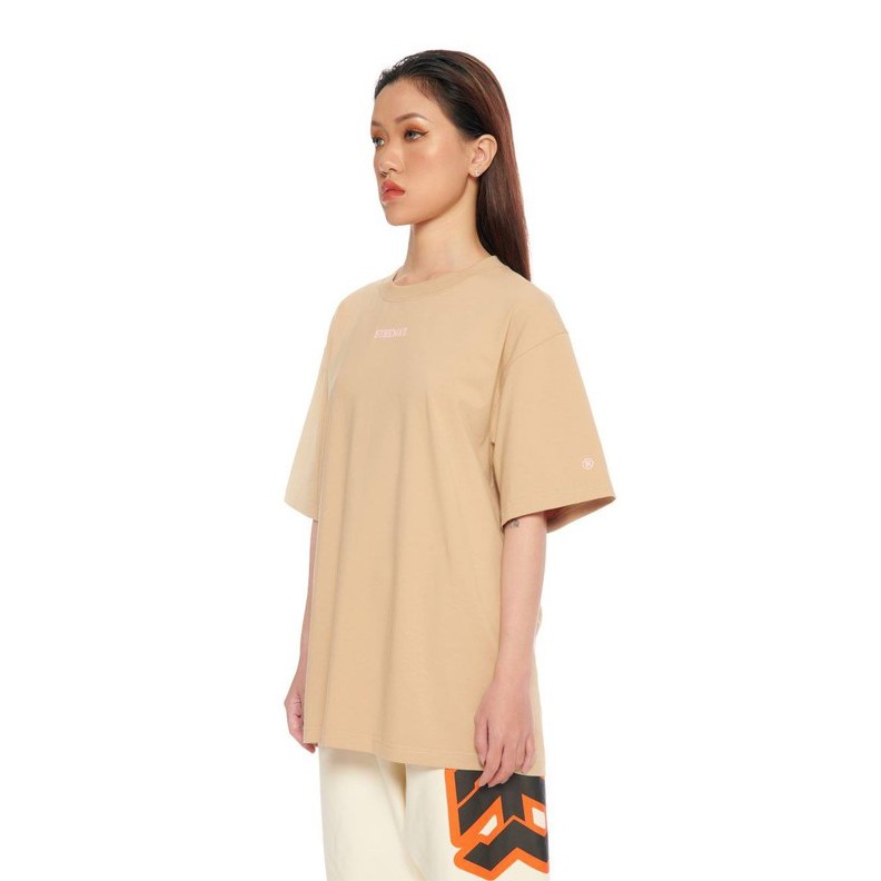 5THEWAY® /solid/ Big Logo New Tee™ in WARM SAND aka Áo Thun Vàng Cát Tay Ngắn | BigBuy360 - bigbuy360.vn