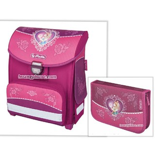Bộ cặp chống gù Đức nhập khẩu chính hãng Herlitz cho học sinh tiểu học - Magic Princess