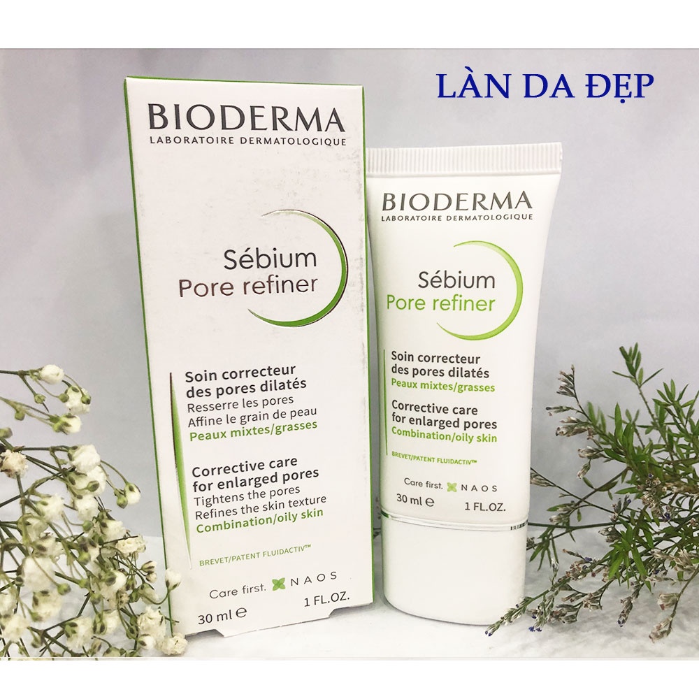 Tinh chất dưỡng Bioderma Sebium Pore Refiner kiểm soát dầu ngừa mụn se khít lỗ chân lông tuýp 30ml