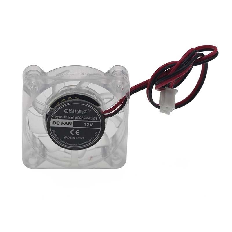 Quạt tản nhiệt 3cm 4cm 3010 4010 12v 24v có đèn LED loại tốt chuyên máy in 3D