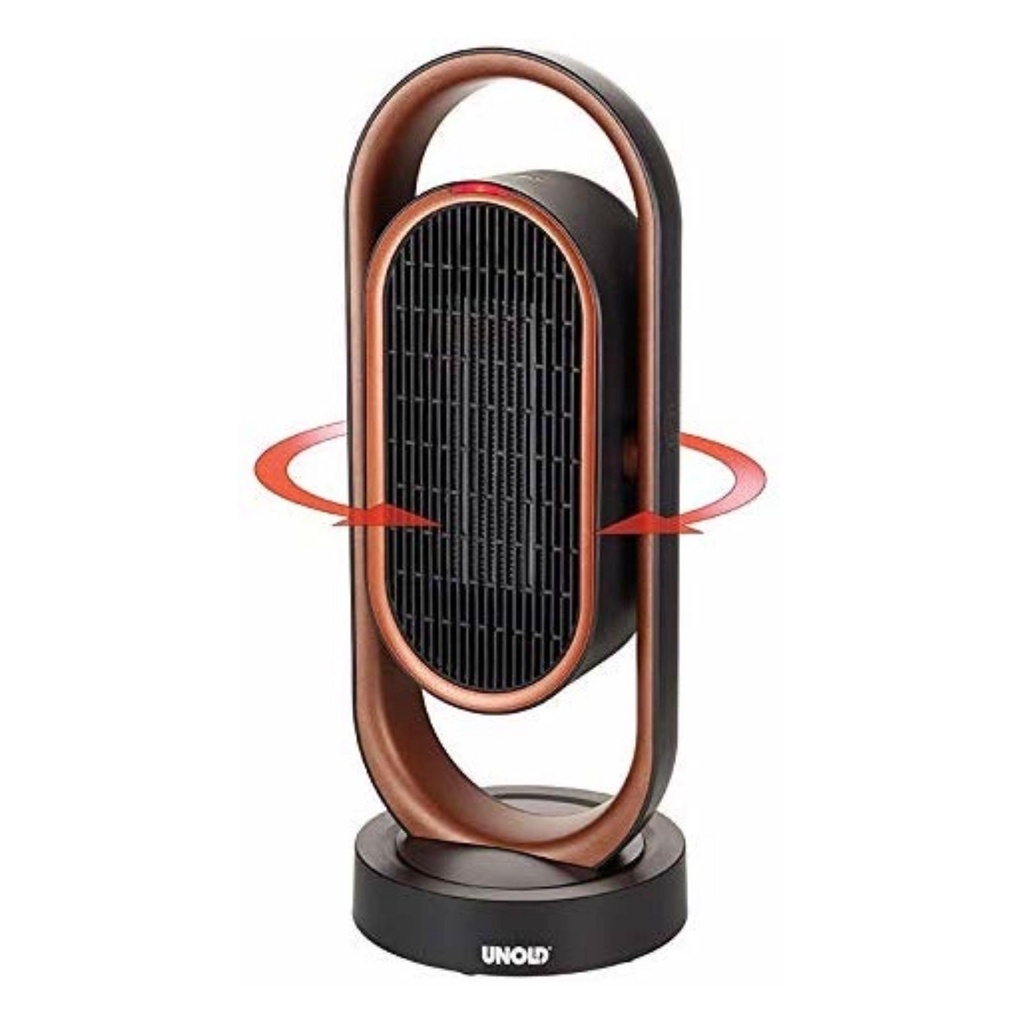 Quạt sưởi Keramik 3D UNOLD 86535 công suất 1800W, 2 chiều, xoay được các góc độ