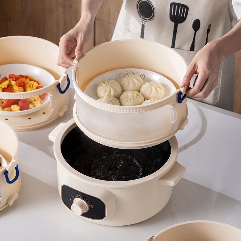 Lồng bàn giữ nhiệt 5 tầng cao cấp nhiều mẫu mã
